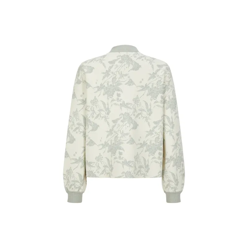 JZ. ANNAKRO Knitwear Women's Floral Light Green-1