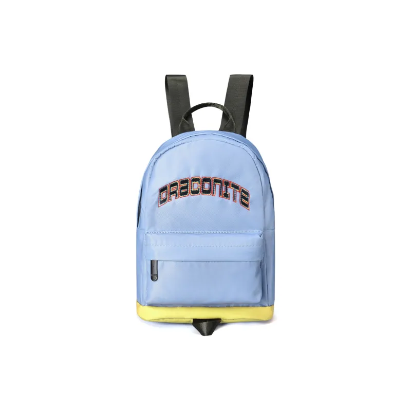 DRACONITE Polyester Student Backpack Unisex Beige-6
