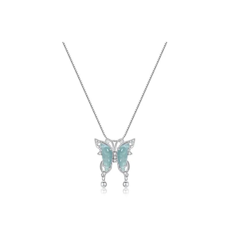 Seven Little Craftsmen Glutinous Jade Jadeite Necklaces Women's-0