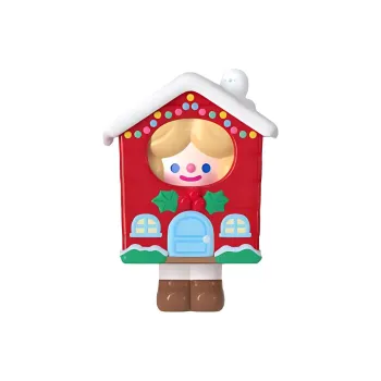 FINDING UNICORN RICO Winter Day Plush Party 105% Christmas Cabin Hang Tag Box