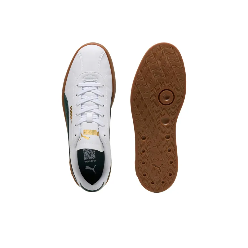 PUMA Wear resistant And Lightweight Low Top Casual Shoes Unisex White-4