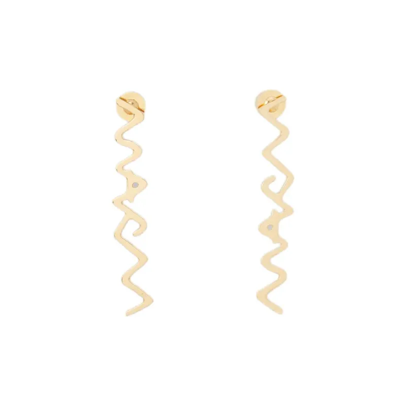 MARNI Symbol Embellished Logo Plaque Earrings-1