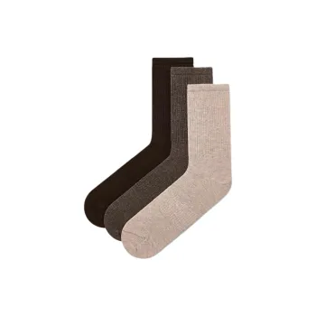ZARA Mid-Calf Socks Men's 3 Pack Multicolor