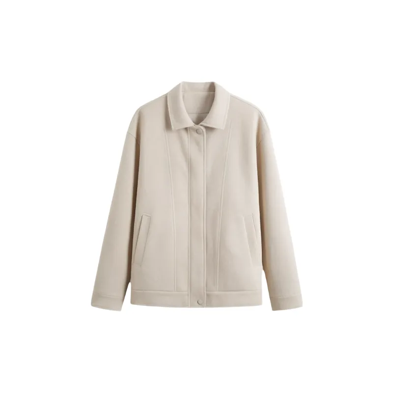 AMBER LIGHT Jackets Coats Unisex Apricot-1