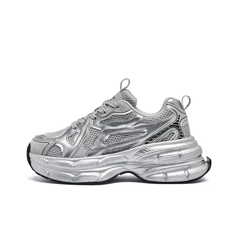 AGSDON Breathable Low-Top Chunky Sneakers Women's-7