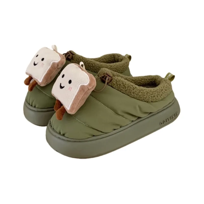 SHIGUDE Home Slippers Unisex Milk Coffee-18