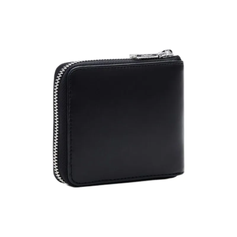 Desigual Sheepskin Wallet Medium Size Women's Black-2
