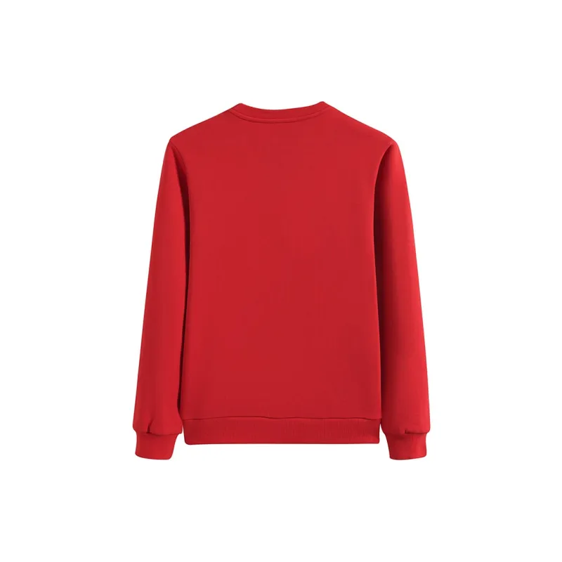 BMAI Sports Knitted Fabric Pullover Sweatshirt Men's Red-1