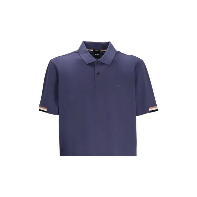 HUGO BOSS Logo embossed Polo Shirt-4
