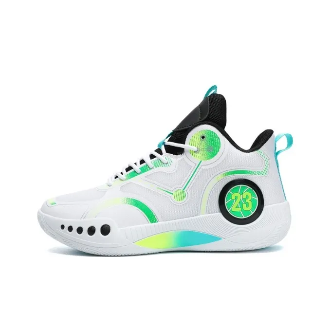 SOURCE Cushioning, Slip Resistant, Abrasion Resistant, Rebound Mid Top Basketball Shoes Unisex-12