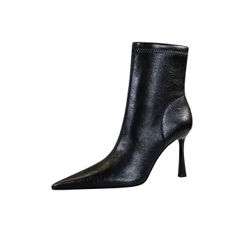 QITUMAUL Ankle Boots 9cm Women's