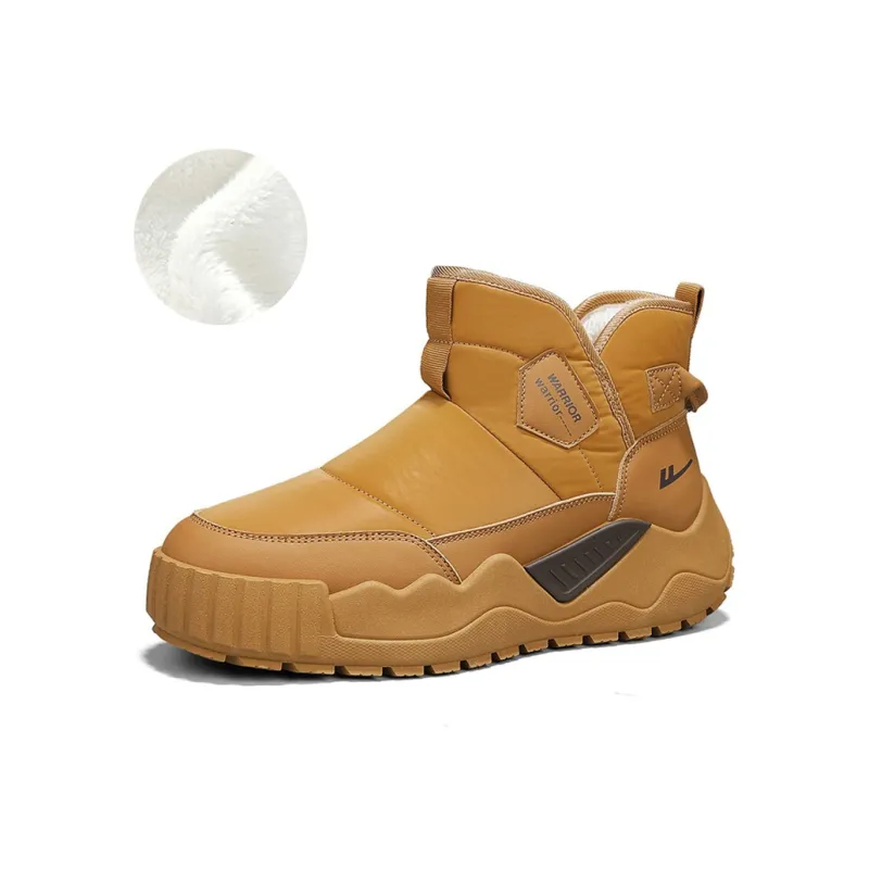 WARRIOR Snow Boots Men Black-1