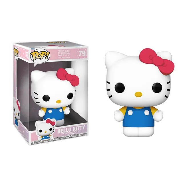Funko Hello Kitty Sanrio Limited Edition Hello Kitty 50th Anniversary Commemoration 21cm Chibi Figures-2