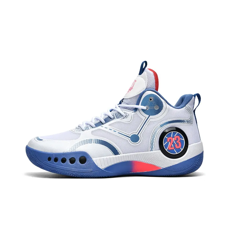 SOURCE Cushioning, Slip Resistant, Abrasion Resistant, Rebound Mid Top Basketball Shoes Unisex-8