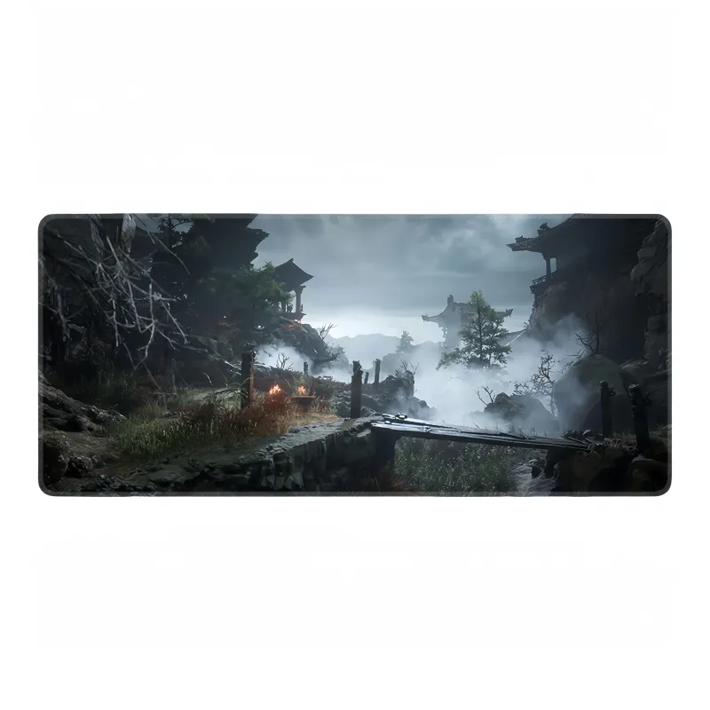 Under Black Myth Guan Yu Extra Large Laptop Stand Dormitory Desktop Esports Gaming Mouse Pads-14