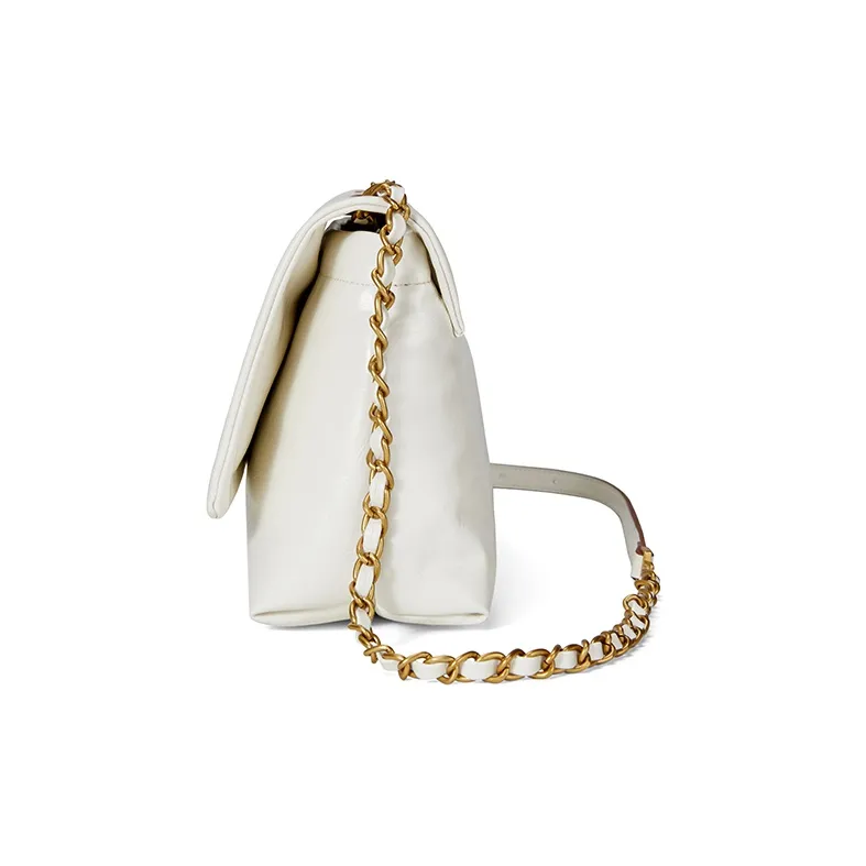 PIERRE CARDIN Oil Wax Cow Leather Shoulder Bag, Crossbody Bag Women's Multicolor-9