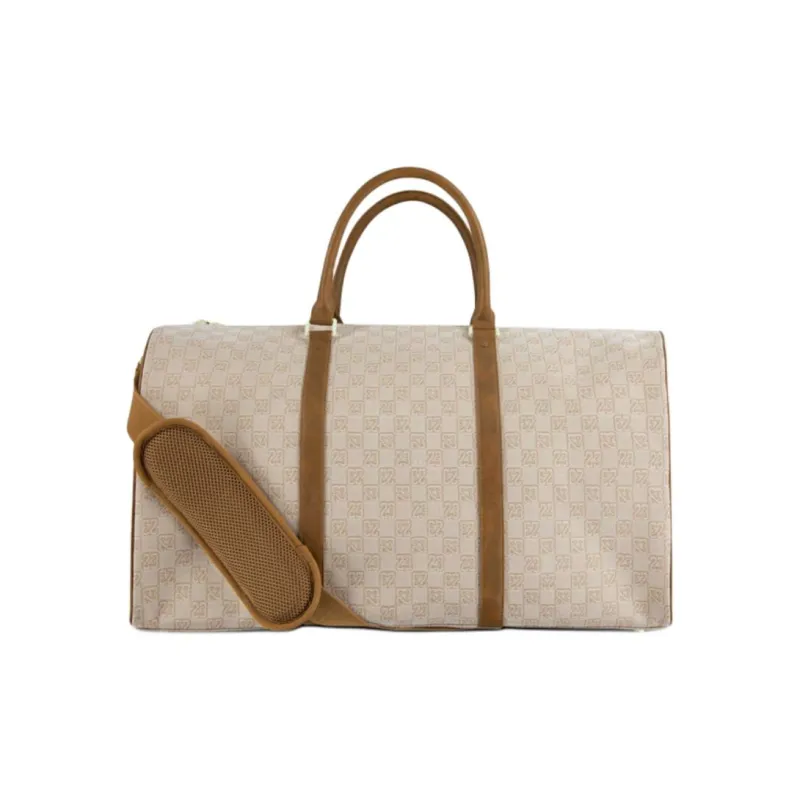 Jordan Polyester Luggage Bag Sports Bag Gym Bag Travel Bag Unisex Coconut Milk White-3