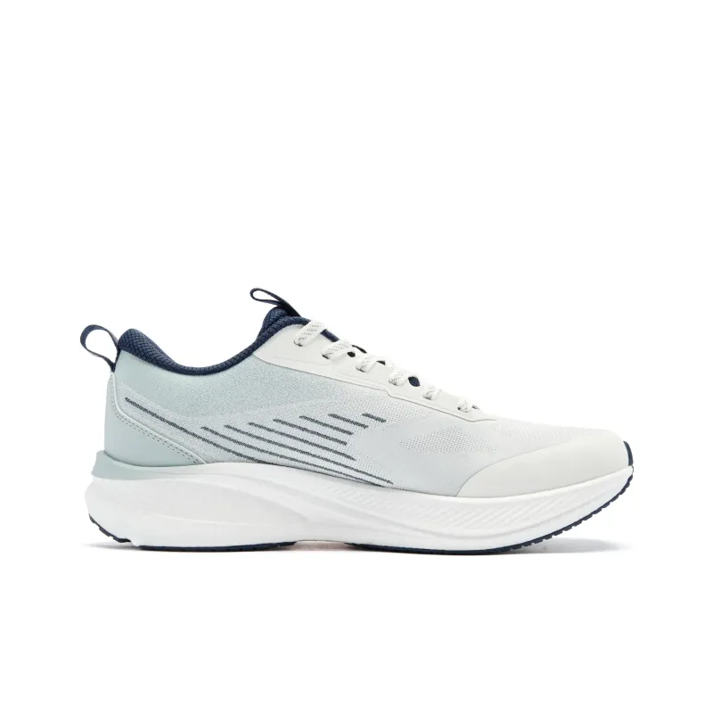 QIAODAN Rapid LITE Running Shoes Men Low Top Ivory/Crab Shell Green-1