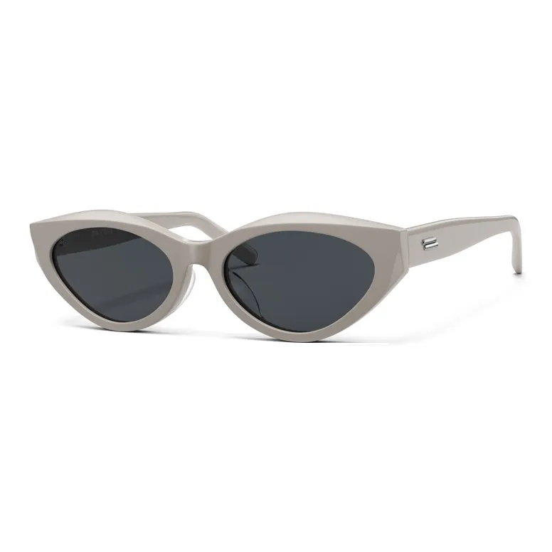 PARZIN Plate Frame Cat Eye Sunglasses Unisex-12