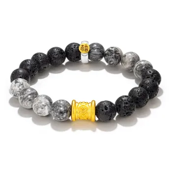 Jodie&Kevin Volcanic Stone Bracelets Unisex
