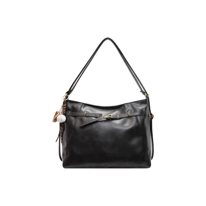 Yalu Bowling Bag Leopard Print Versatile Shoulder Bag For Commute Shoulder Bag Regular Women's Multicolor-0