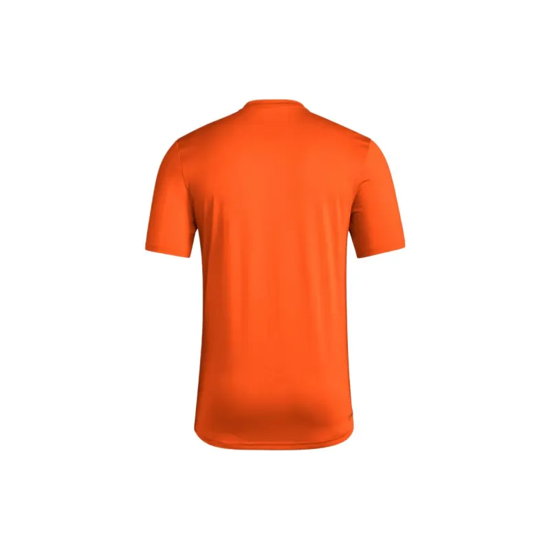 Adidas Free Shipping With AdiClub Miami Hurricanes Short Sleeve Pre-Game Tee-1