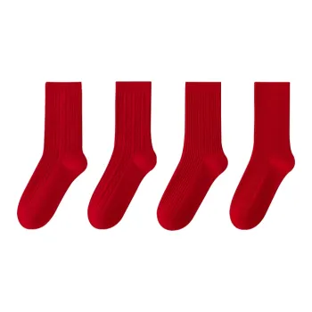 Top Melon Mid Calf Socks Women's 4 Pack