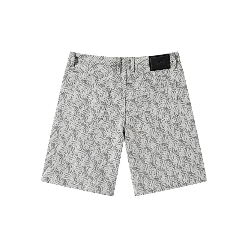 GXG New Year Denim Shorts Men's Greige-1