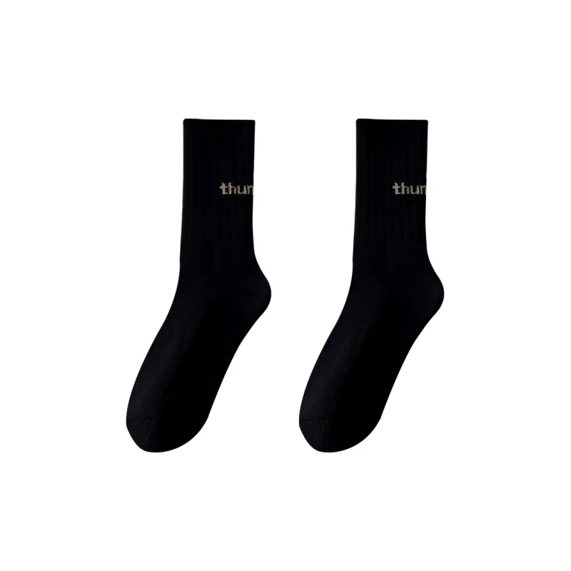 MIIOW Trend Party Series Mid Calf Socks Unisex 2 Pack-2