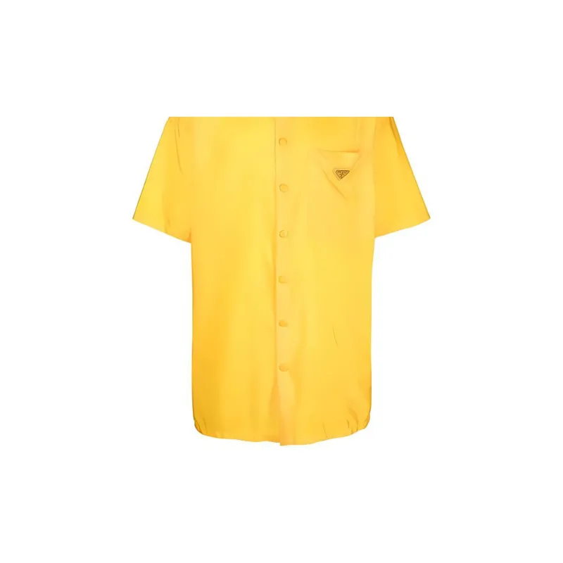 PRADA Shirts Men Yellow-5