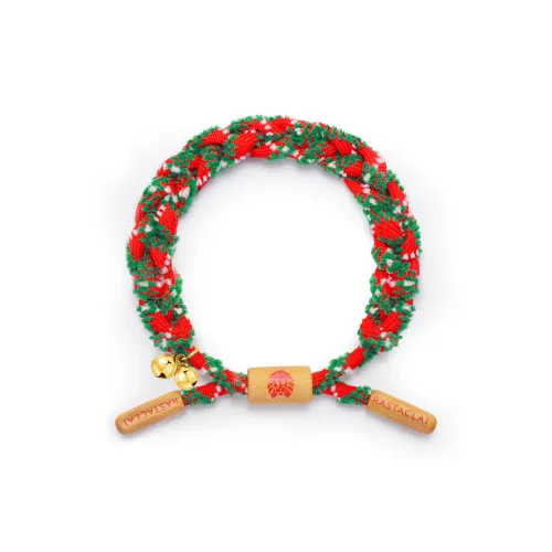 Rastaclat Polyester Small Lion Woven Bracelet Unisex