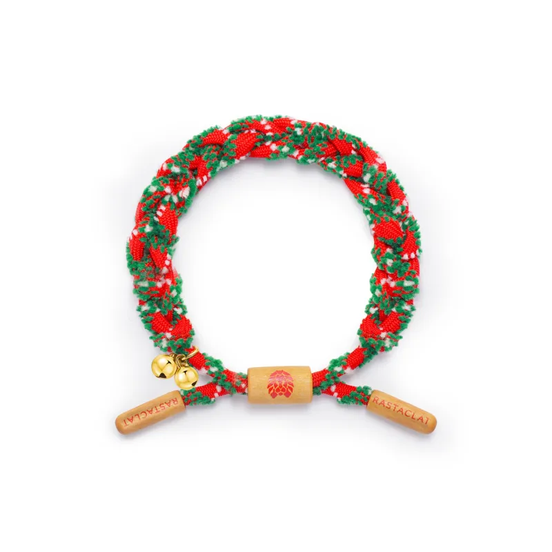 Rastaclat Polyester Small Lion Woven Bracelet Unisex-0