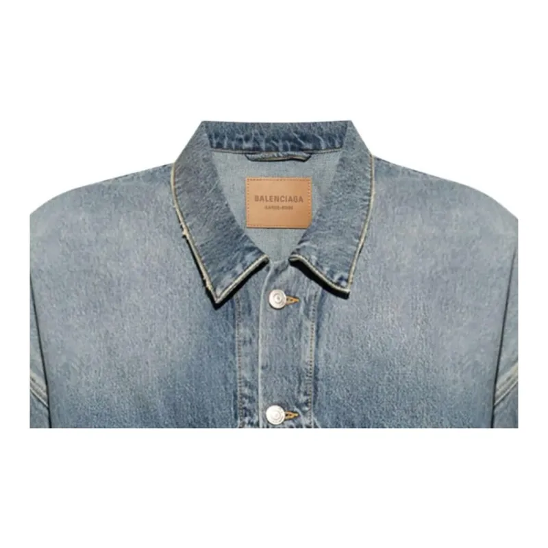 Balenciaga Oversized Denim Jacket-2