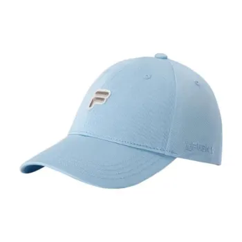FILA FUSION Cotton Baseball Caps Unisex Light Ocean Blue