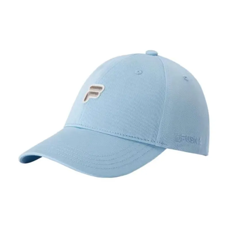 FILA FUSION Cotton Baseball Caps Unisex Light Ocean Blue-0