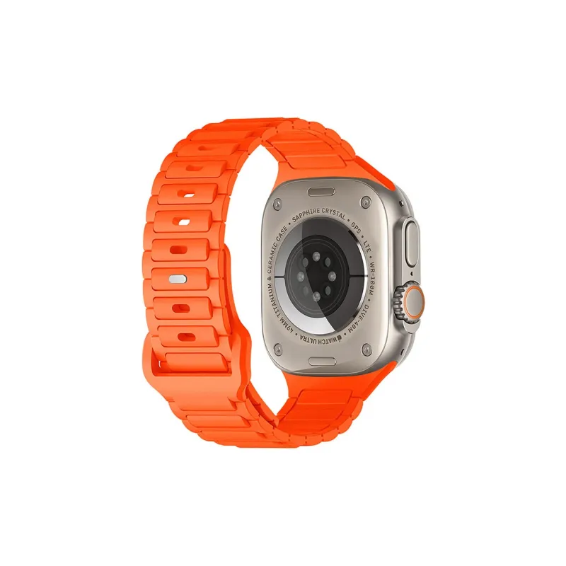 ZHENGGUANG Watch Band Apple Compatibility Silicone Material-35