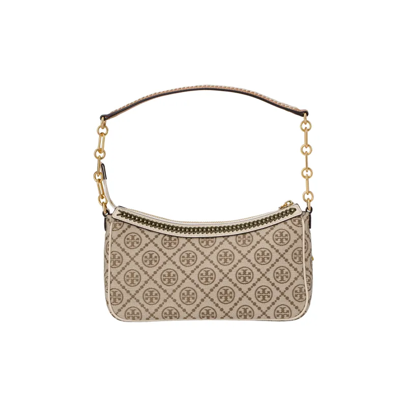 TORY BURCH Leather Portable Crossbody Bag Shoulder Bag Women's Hazelnut Brown-2