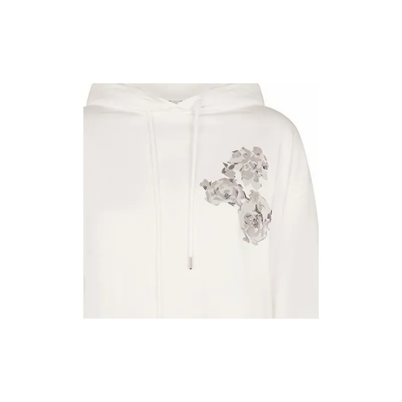 KENZO Letter Logo Sweatshirts Women's White-2