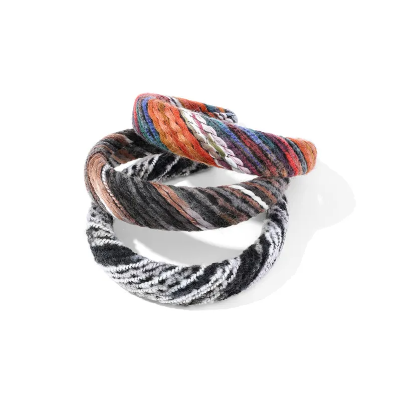 MISS XIA JWY Cotton Linen Blend Headbands Women's-5