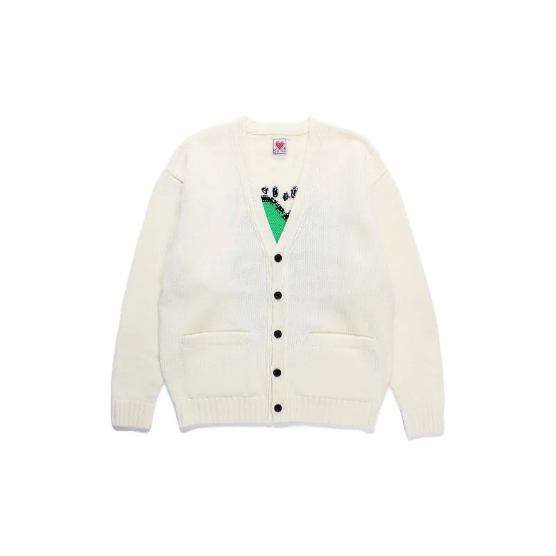 WACKO MARIA x ·/Keith Haring FW24 Sweater Unisex White-1