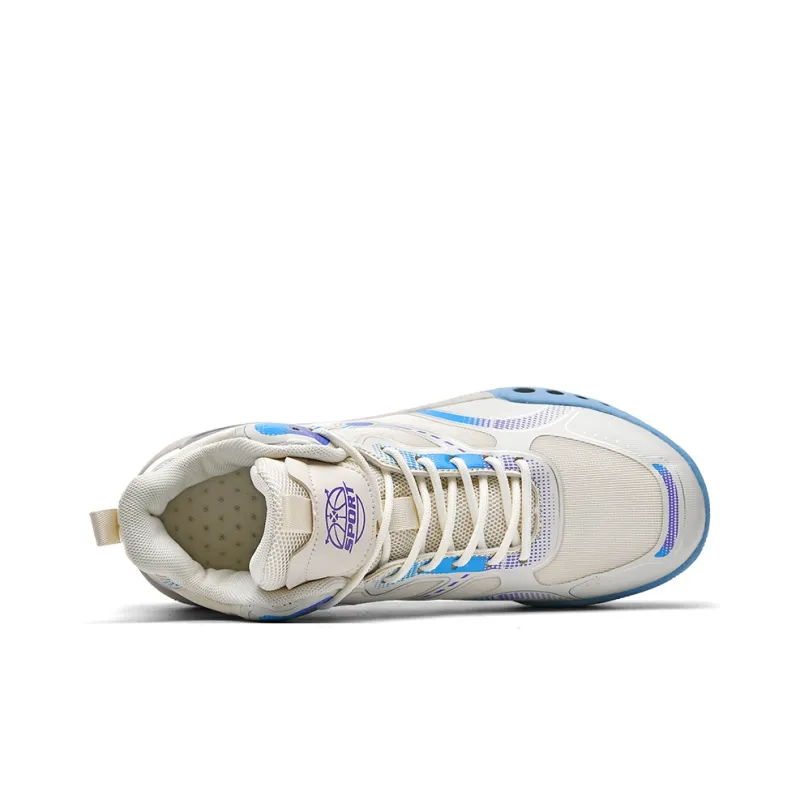 SOURCE Cushioning, Slip Resistant, Abrasion Resistant, Rebound Mid Top Basketball Shoes Unisex-5