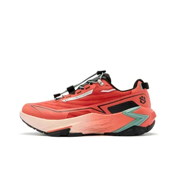 QIAODAN Light Cavalry Running Shoes Men Low Top Energy Orange/Black