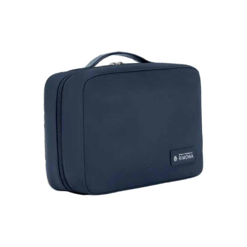 RIMOWA Recycled Nylon Handbag, Toiletry Bag Regular Men's Nautical Blue-1