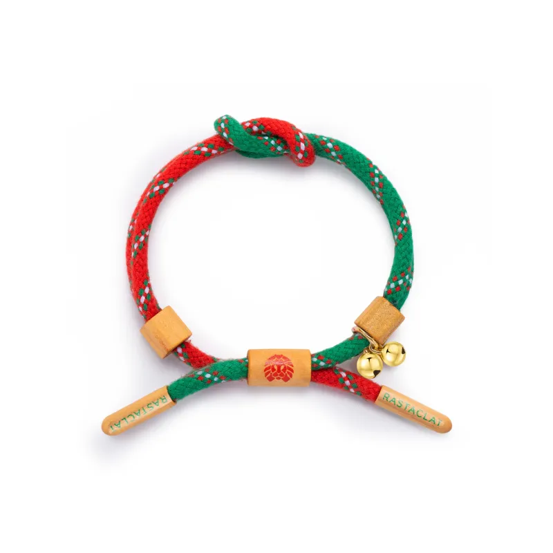 Rastaclat Polyester Small Lion Woven Bracelet Unisex-9
