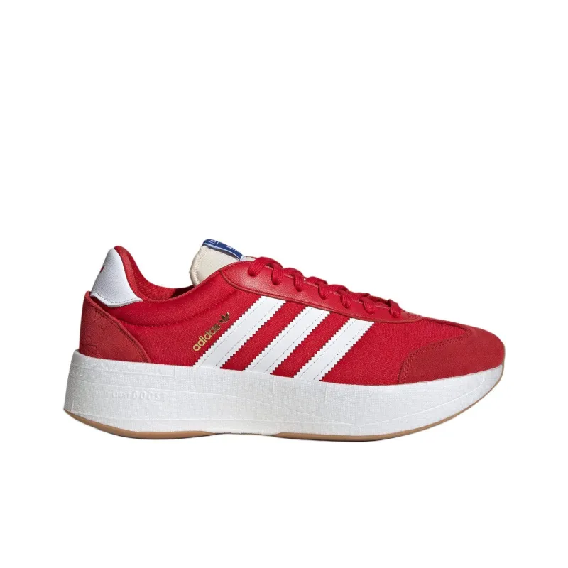 Adidas City Rnr Better Scarlet Footwear White-1