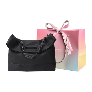 Aini Rabbit Polyester Pu Tote Shoulder Bag, Crossbody Bag Unisex Black/Leather Black/Leather Brown
