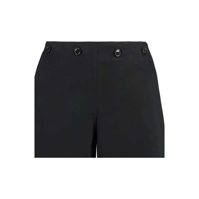 KENZO Logo Patch Decorative Button Shorts-2