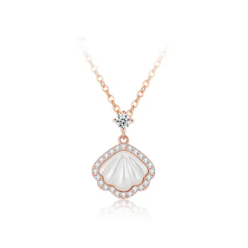 PRP S925 Silver Necklaces Women's Silver White