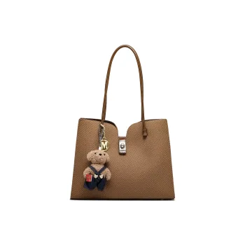 FAIRWHALE PU Shoulder Bag Regular Women's Tan