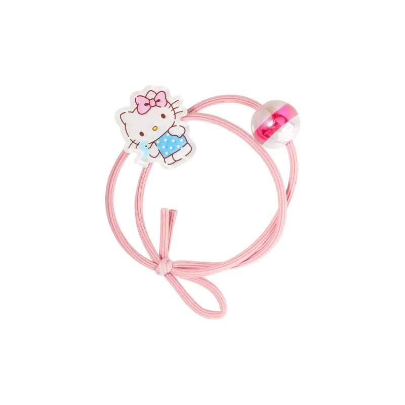Sanrio Hello Kitty Acrylic Hair Tie Women's Pink-0
